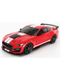 Solido - FORD USA MUSTANG SHELBY GT500 COUPE 2020 RED WHITE