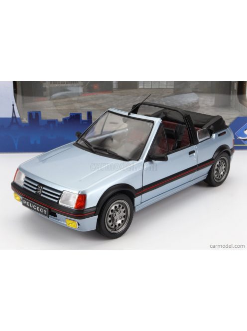 Solido - Peugeot 205 Cti Mki (Gti) 1.6 Cabriolet 1989 Light Blue Met