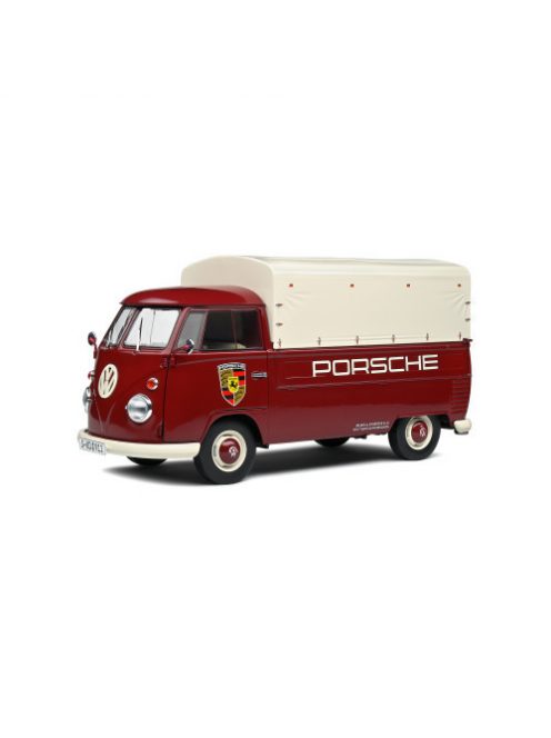 Solido - 1:18 Volkswagen T1 Pick-Up Porsche Service Red 1950