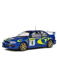   Solido - SUBARU IMPREZA STI WRC N 4 WINNER RALLY MONTECARLO 1997 PIERO LIATTI - FABRIZIA PONS BLUE MET YELLOW