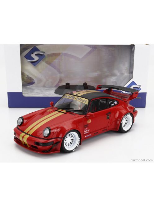 Solido - Porsche 911 964 Rwb Rauh Welt 2021 Red Met