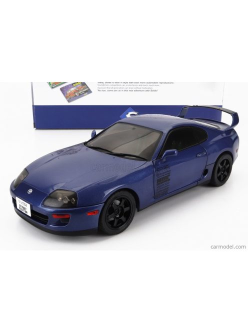 Solido - 1:18 Toyota Supra Mk4 (A80) Streetfighter Blue 1993