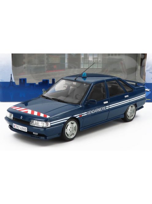 Solido - RENAULT R21 TURBO GENDARMERIE 1992 BLUE