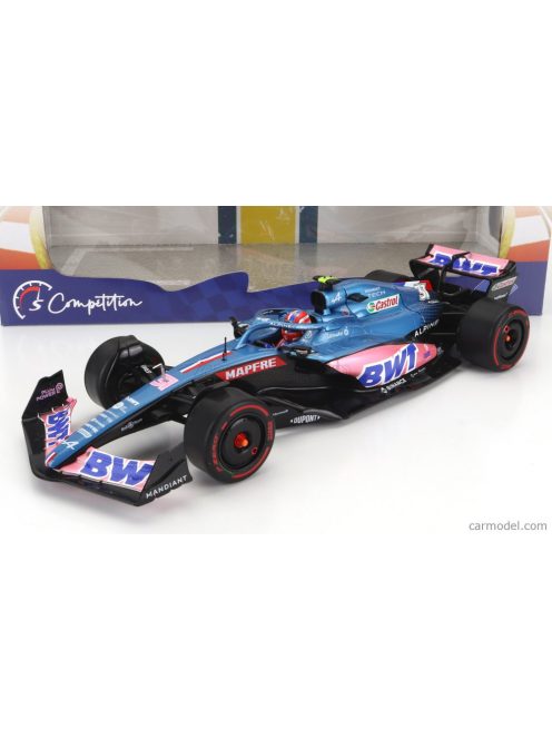 Solido - Renault F1 A522 Team Alpine Bwt N 31 Australian Gp 2022 Esteban Ocon Blue Pink