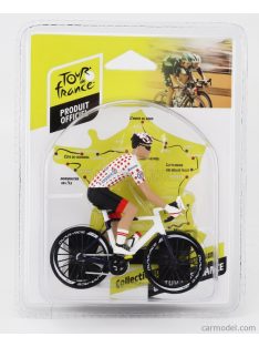   Solido - Figures Ciclista - Cyclist - Maglia A Pois - Pois Jersey - Tour De France 2023 White Red