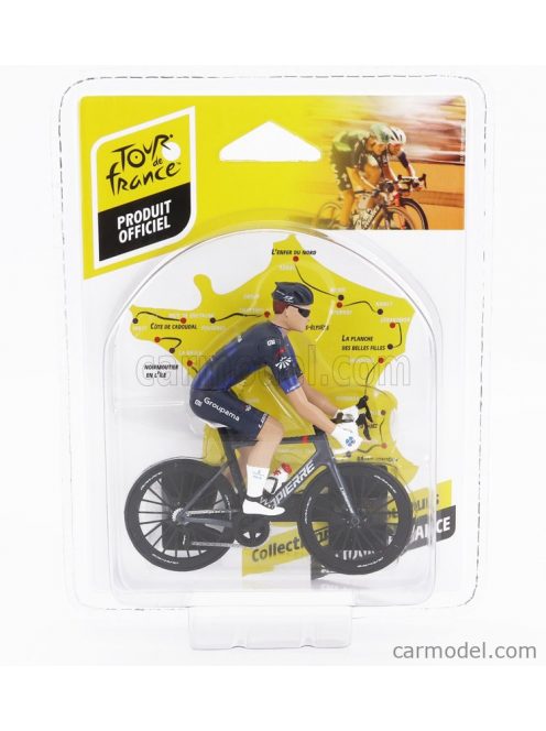 Solido - Figures Ciclista - Cyclist - Team Groupama-Fdj - Tour De France 2023 Blue