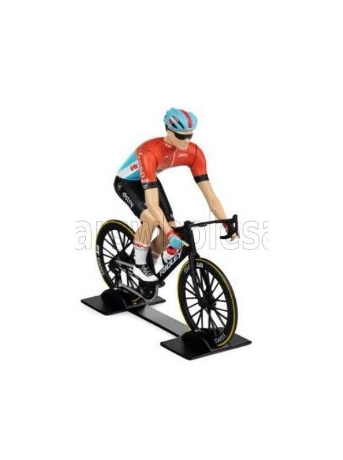 Solido - FIGURES CICLISTA - CYCLIST - TEAM LOTTO DSTNY - TOUR DE FRANCE 2023 RED BLUE