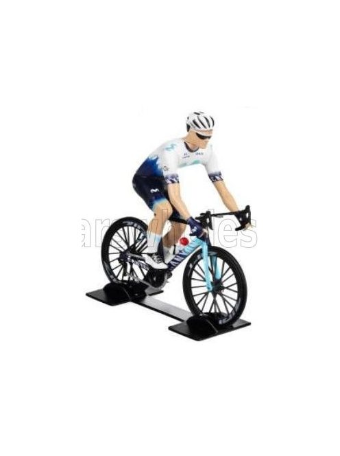 Solido - FIGURES CICLISTA - CYCLIST - TEAM MOVISTAR - TOUR DE FRANCE 2023 WHITE