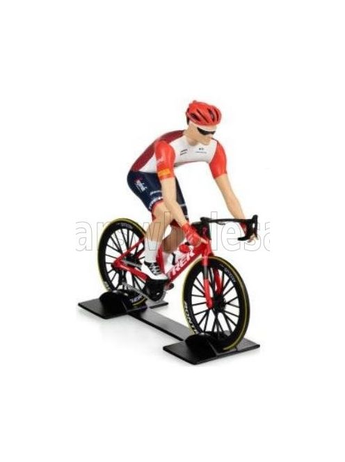 Solido - FIGURES CICLISTA - CYCLIST - TEAM TREK SEGAFREDO - TOUR DE FRANCE 2023 WHITE RED