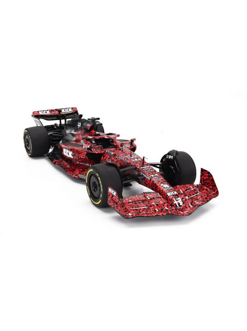 Solido - 1:18 Alfa Romeo F1 Team X Boogie Art Car Black 2023 - SOLIDO