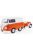 Solido - VOLKSWAGEN T1 VAN KOOL COMBI WITH TRAILER 1950 ORANGE WHITE