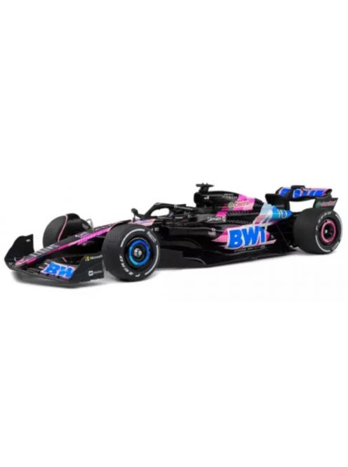 Solido - ALPINE F1  A524 TEAM BWT ALPINE N 10 PRESENTATION SEASON 2024 PIERRE GASLY BLACK PINK BLUE