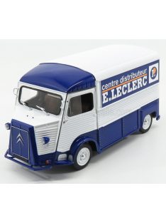   Solido - CITROEN TYPE-HY VAN CENTRE DISTRIBUTEUR E-LECLERC 1969 WHITE BLUE