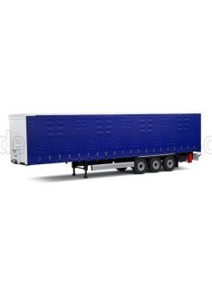   Solido - ACCESSORIES TRAILER FOR TRUCK - RIMORCHIO BLUE WHITE