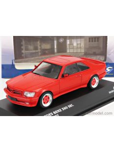   Solido - Mercedes Benz S-Class 560Sec Amg (C126) Wide Body 1990 Red