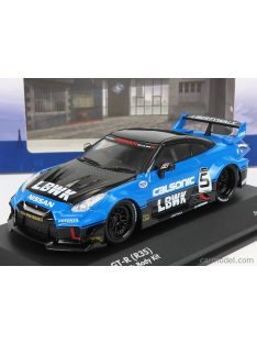   Solido - Nissan Gt-Rr (R35) Lb Works Coupe Calsonic 2016 Blue Black