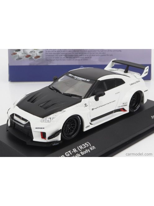 Solido - Nissan Gt-Rr (R35) Lb Works Silhouette Coupe 2016 White Black