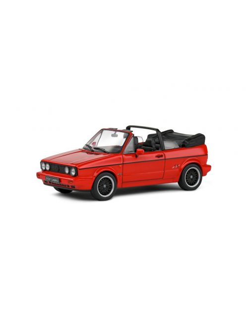 Solido - 1:43 VOLKSWAGEN GOLF MKI CONVERTIBLE SPORTLINE RED 1992 - SOLIDO