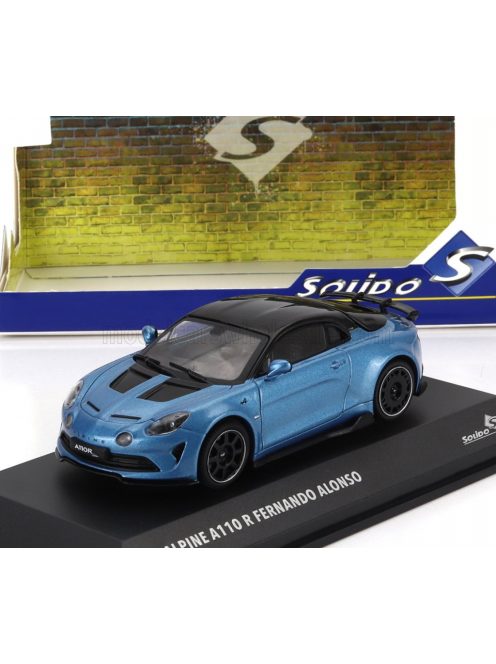 Solido - RENAULT ALPINE A110 RADICALE COUPE 2023 BLUE BLACK