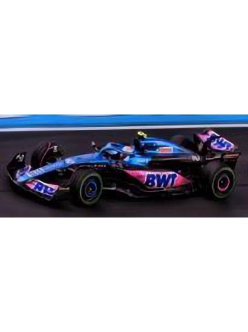 Solido - ALPINE F1  A523 TEAM BWT ALPINE N 10 3rd DUTCH GP 2023 PIERRE GASLY BLUE PINK