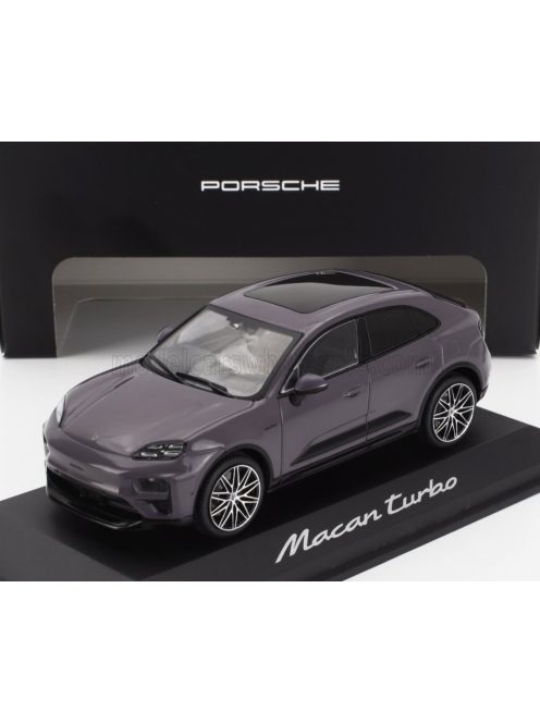 Solido - PORSCHE MACAN TURBO (H2) 2024 GREY MET