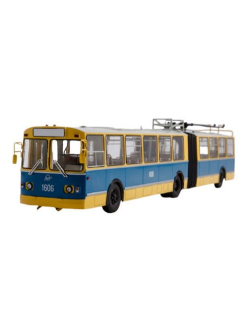 SOVIETBUS - ZIU-10 Articulated Trolleybus, blue - yellow - SOVIET BUS