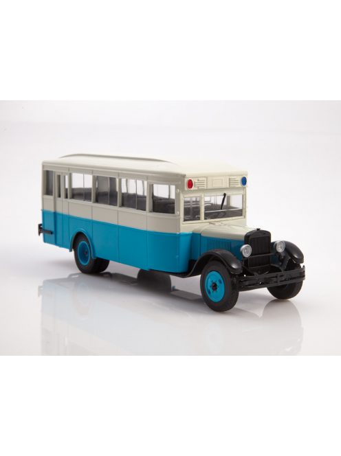Sovietbus - Zis-8 Bus (Blue-White) - Soviet Bus