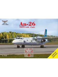   Sova-M - 1/144 AN-26 turboprop transporter (Antonov Airlines)