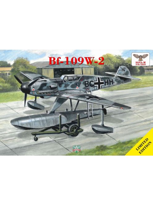 Sova-M - 1/72 Messerschmitt Bf.109W-2 + beach trolley