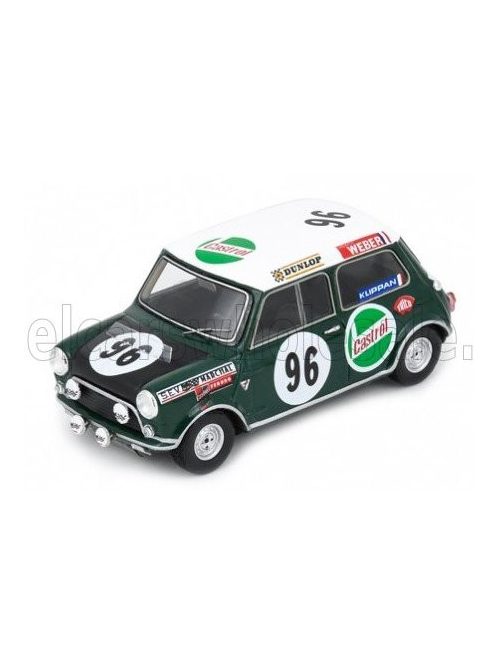 Spark - MINI COOPER S BMC TEAM JULIEN VERNAEVE N 96 24h SPA 1969 JULIEN VERNAEVE - CLIVE BAKER BLUE WHITE