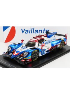   Spark - ORECA 07 GIBSON GK428 4.2L V8 TEAM VAILLANTE REBELLION N 31 24h LE MANS 2017 B.SENNA - N.PROST - J.CANAL - CON VETRINA - WITH SHOWCASE WHITE BLUE