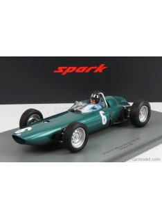   Spark-Model - Brm P57 N 6 Winner Monaco Gp 1963 G.Hill - Con Vetrina - With Showcase Green Met