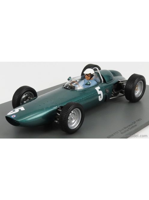 Spark-Model - Brm F1 N 5 Monaco Gp 1963 R.Ginther Green Met