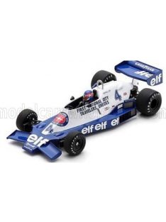   Spark - TYRRELL F1  008 N 4 WINNER MONACO GP 1978 PATRICK DEPAILLER WHITE BLUE