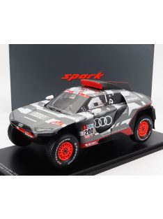   Spark - AUDI Q E-TRON RS TEAM AUDI SPORT N 200 RALLY DAKAR 2022 S.PETERHANSEL - E.BOULANGER GREY SILVER BLACK