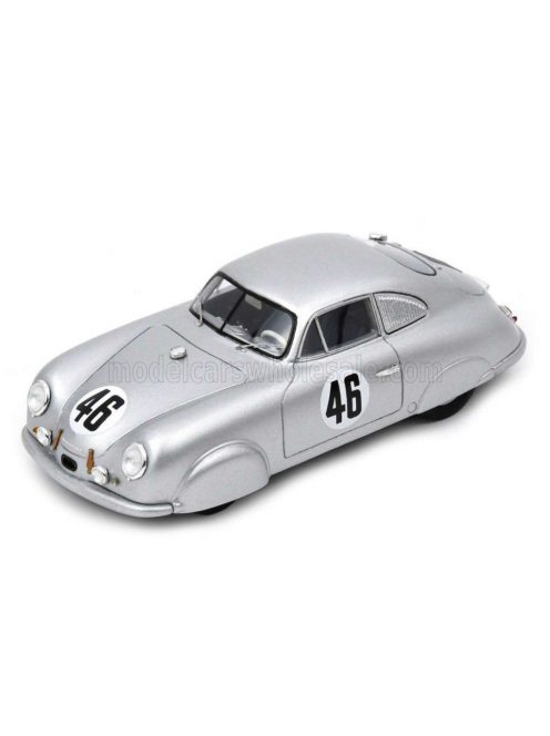 Spark - PORSCHE 356 SL COUPE TEAM PORSCHE K.G. N 46 WINNER CLASS 24h LE MANS 1951 AUGUSTE VEUILLET - EDMOND MOUCHE SILVER