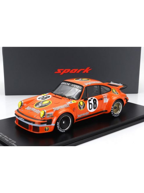 Spark - PORSCHE 911 934 TEAM H.POULAIN JAGERMEISTER N 68 24h LE MANS 1978 H.POULAIN - E.DOREN - G.HOLUP - R.FEITLER ORANGE