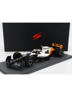   Spark - McLAREN F1  MCL60 TEAM McLAREN N 4 MONACO GP 2023 LANDO NORRIS WHITE ORANGE BLACK