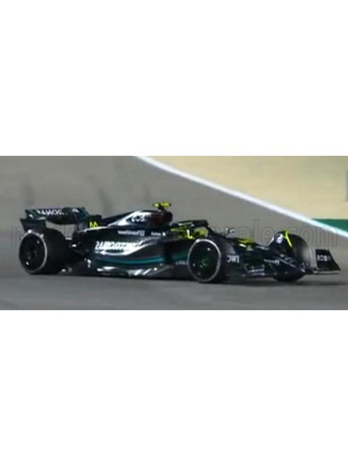 Spark - MERCEDES GP F1 W14 TEAM MERCEDES-AMG PETRONAS FORMULA ONE N 44 2nd SPAIN GP 2023 LEWIS HAMILTON MATT BLACK