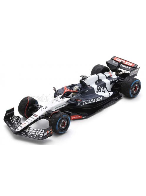 Spark - ALPHA TAURI F1  AT04 TEAM ALPHA TAURI N 3 SPRINT RACE BELGIUM GP 2023 DANIEL RICCIARDO BLUE WHITE