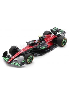   Spark - ALFA ROMEO F1  C43 TEAM ORLEN N 24 BELGIUM GP 2023 GUANYU ZHOU BLACK RED