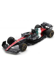   Spark - ALFA ROMEO F1  C43 TEAM STAKE N 77 MONZA ITALY GP 2023 VALTTERI BOTTAS BLACK RED WHITE GREEN