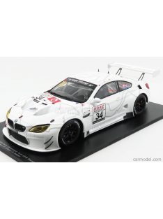   Spark-Model - Bmw 6-Series M6 Gt3 Team Walkenhorst Motorsport N 34 Vln Round 9 2018 C.Krognes - D.Pittard White