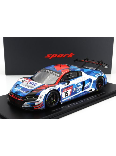 Spark - AUDI R8 LMS GT3 TEAM AUDI SPORT PHOENIX N 15 WINNER 24h NURBURGRING 2022 D.VANTHOOR - F.VERVISCH - R.FRIJNS - K.VAN DER LINDE BLUE WHITE RED