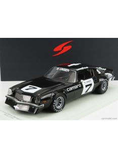   Spark-Model - Chevrolet Camaro Coupe N 7 Winner Iroc Michigan 1974 B.Unser - Con Vetrina - With Showcase Black