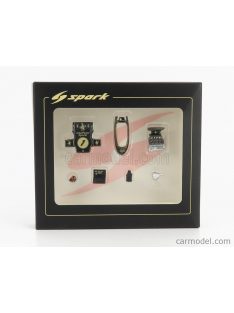   Spark-Model - Accessories F1 Set Lotus 72Djps N 1 Emerson Fittipaldi Season 1972 World Champion Black Gold Met