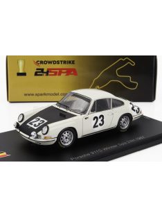   Spark - PORSCHE 911 COUPE N 23 WINNER 24h SPA 1967 JEAN PIERRE GABAN - PEDRO WHITE BLACK