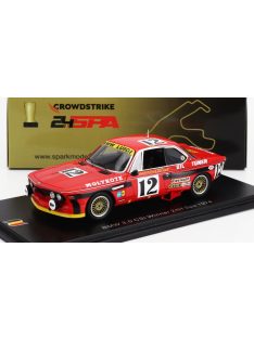   Spark - BMW 3.0 CSi TEAM LUIGI RACING N 12 WINNER 24h SPA 1974 JEAN XHENCEVAL - ALAIN PELTIER - PIERRE DIEUDONNE RED