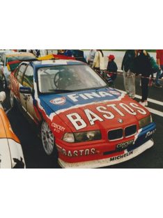   Spark - BMW 3-SERIES 320i TEAM FINA BASTOS N 1 WINNER 24h SPA 1997 DIDIER DE RADIGUES - MARC DUEZ - ERIC HELARY RED WHITE BLUE