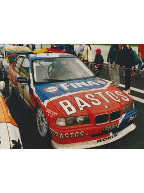 Spark - BMW 3-SERIES 320i TEAM FINA BASTOS N 1 WINNER 24h SPA 1997 DIDIER DE RADIGUES - MARC DUEZ - ERIC HELARY RED WHITE BLUE